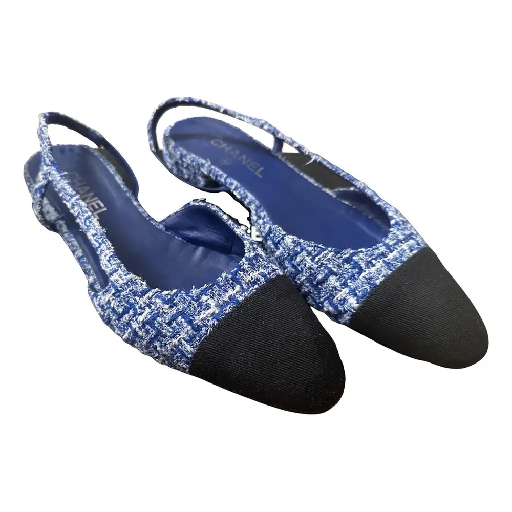 Chanel
Mocasines de tweed
41.C
Buen estado
Azul, Tweed